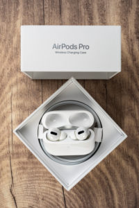 Apple AirPods Pro, original packaging opened, accessories, Apple AirPods Pro, original packaging opened, accessories,